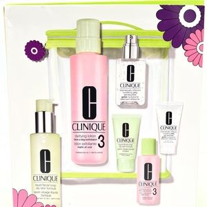 Clinique Great Skin Everywhere Oily Skin Types 3,4- 7 Piece Set Full Size